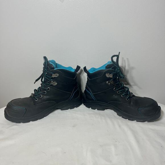 Helly Hansen Boots Women Bergen Black Work Steel Toe Composite Lace Up 8.5 - Picture 2 of 9